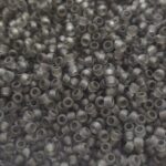 TOHO Round Beads 8/0 Transparent-Frosted Gray TR-08-9BF