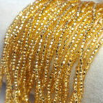 Preciosa-Ornela Rocailles Seed Beads 10/0 Silver Lined Jonquil Golden Topaz #17020